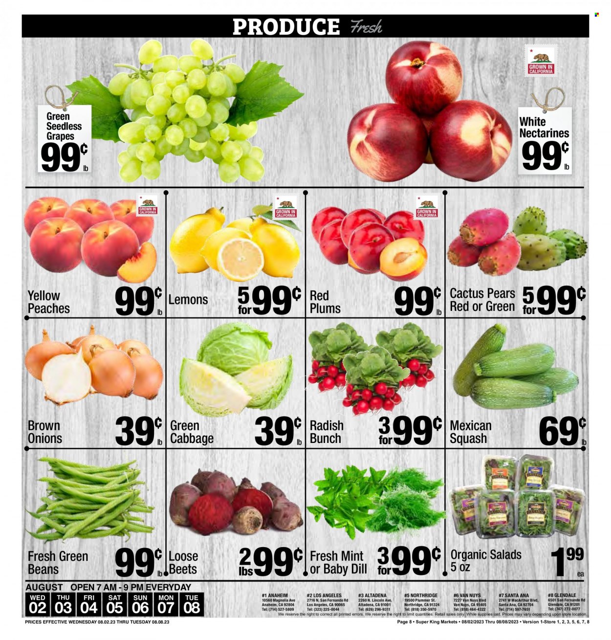 Super King Markets ad - 08/02/2023 - 08/08/2023. Page 8
