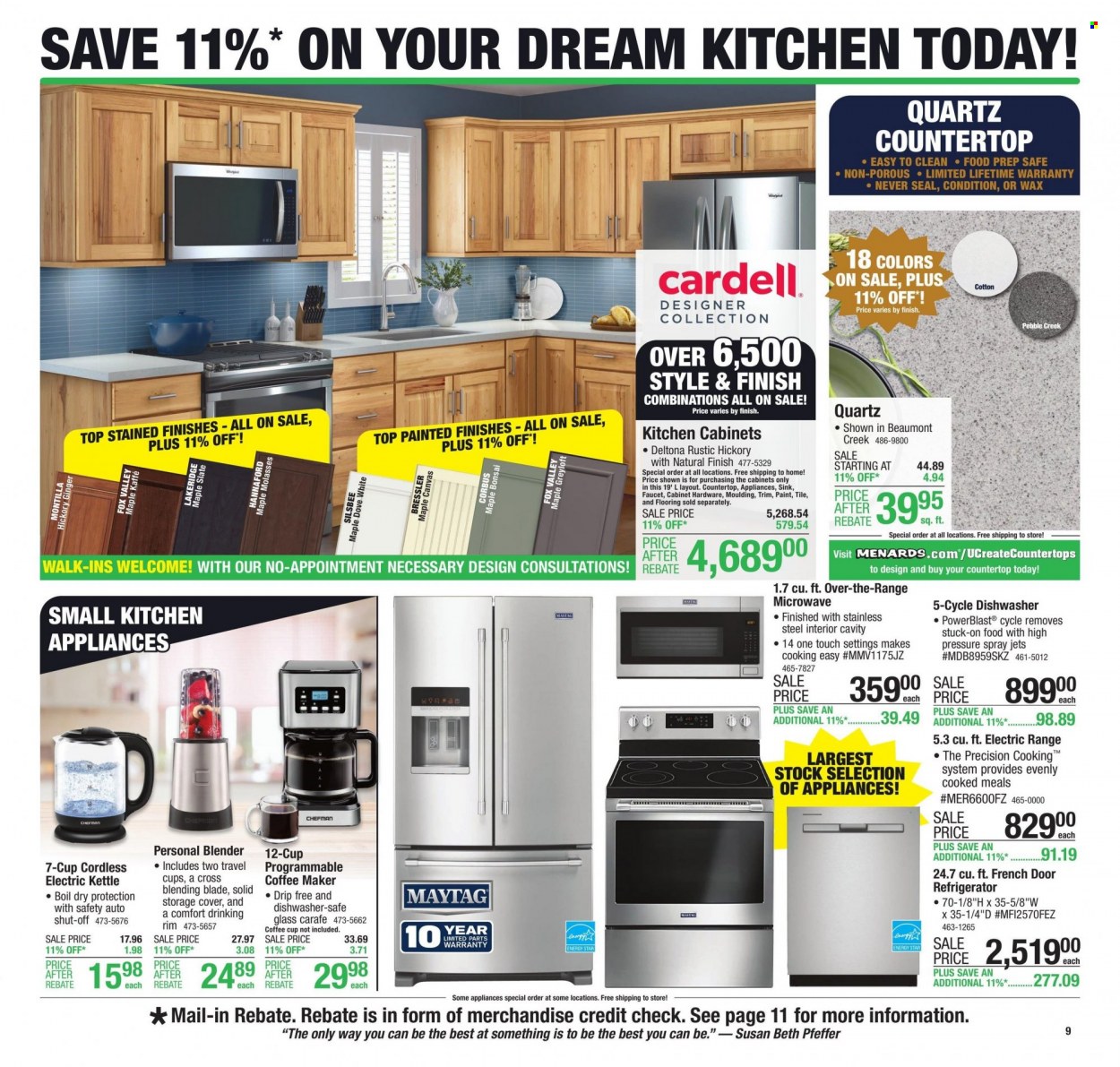 Menards ad - 08/03/2023 - 08/13/2023. Page 18