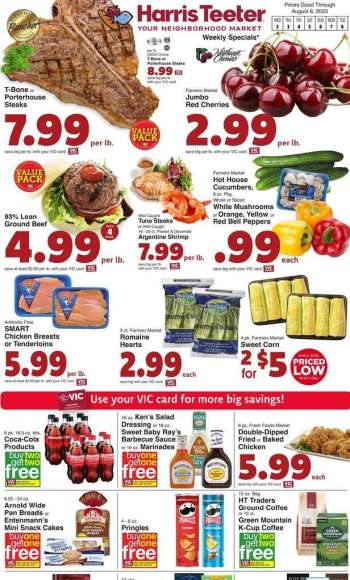 Harris Teeter Flyer - 08/02/2023 - 08/08/2023.