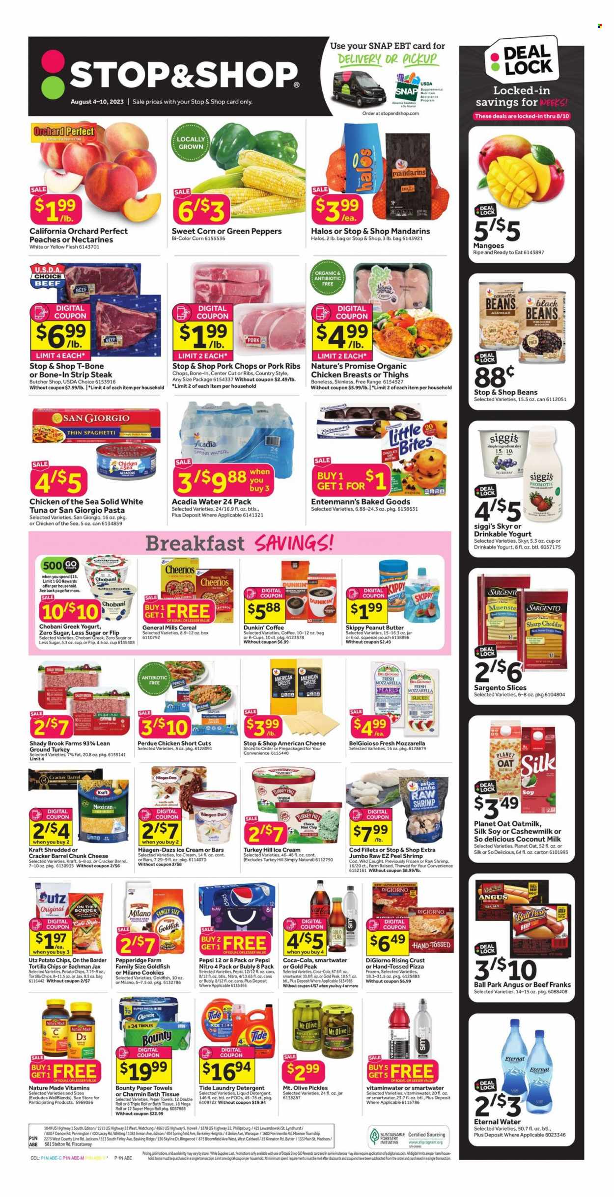 Stop & Shop ad - 08/04/2023 - 08/10/2023. Page 1