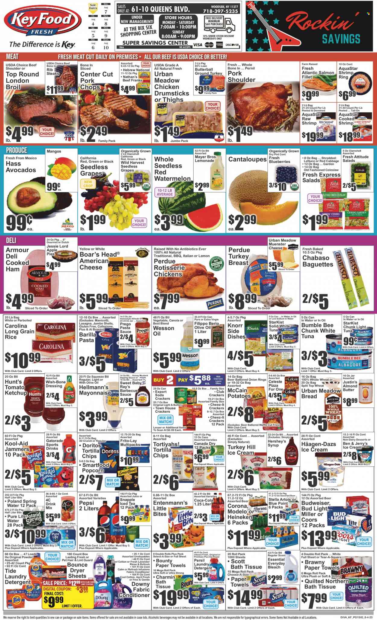 Key Food ad - 08/04/2023 - 08/10/2023. Page 1