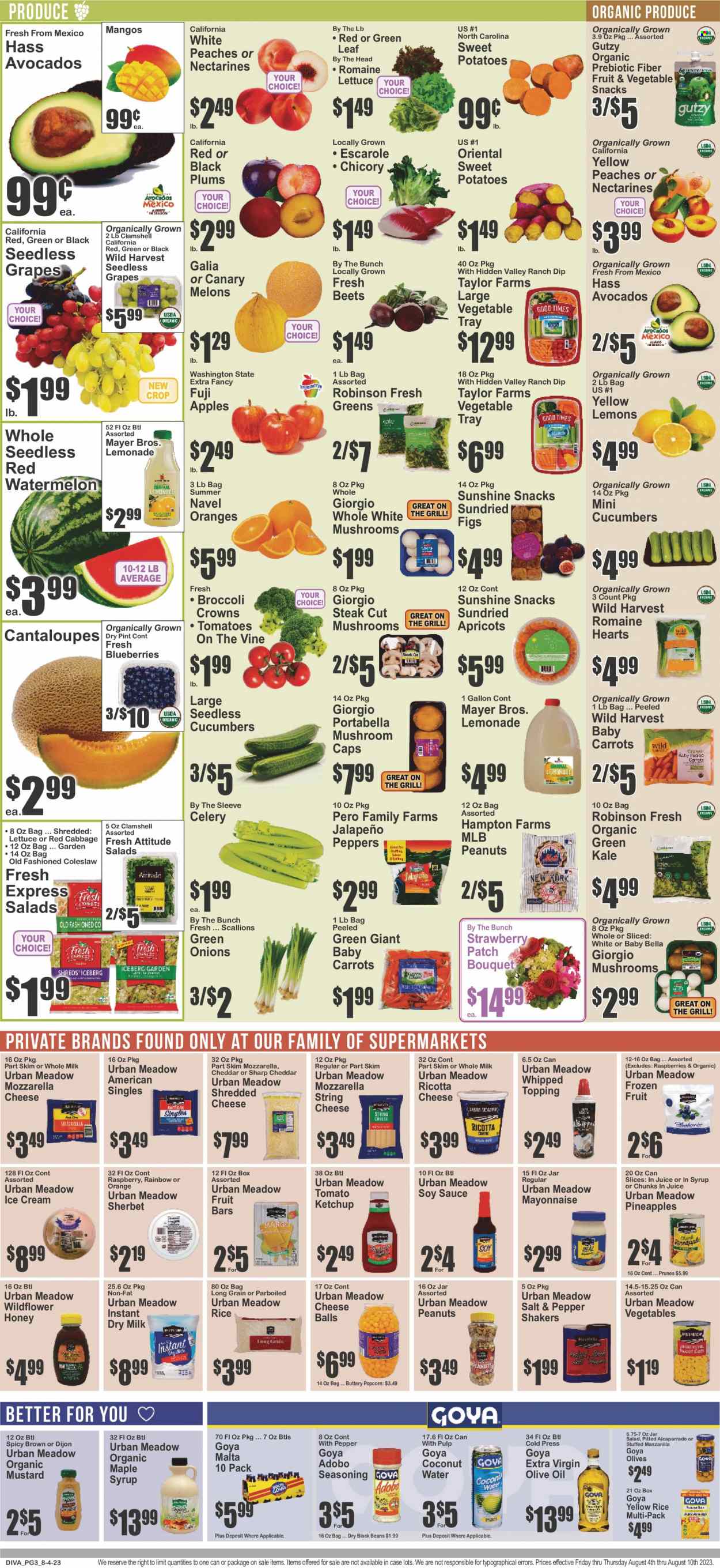 Key Food ad - 08/04/2023 - 08/10/2023. Page 4