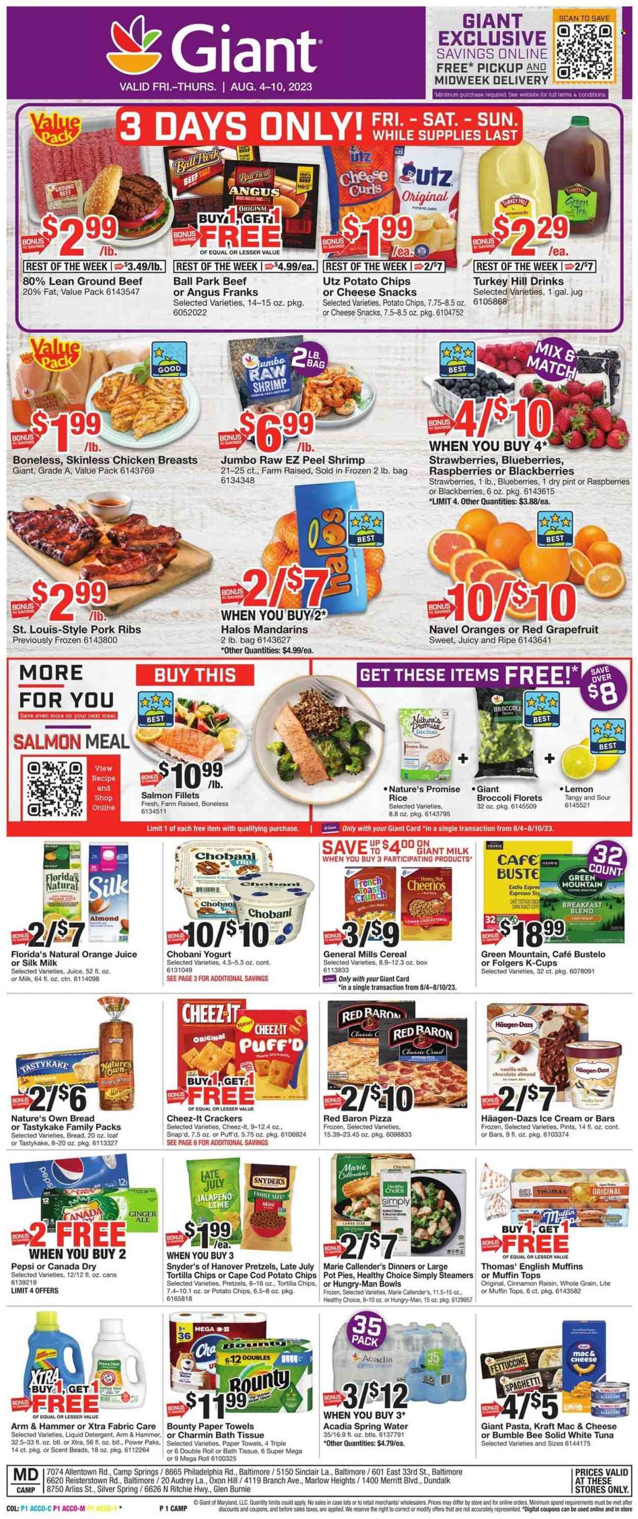 Giant Food ad - 08/04/2023 - 08/10/2023. Page 1