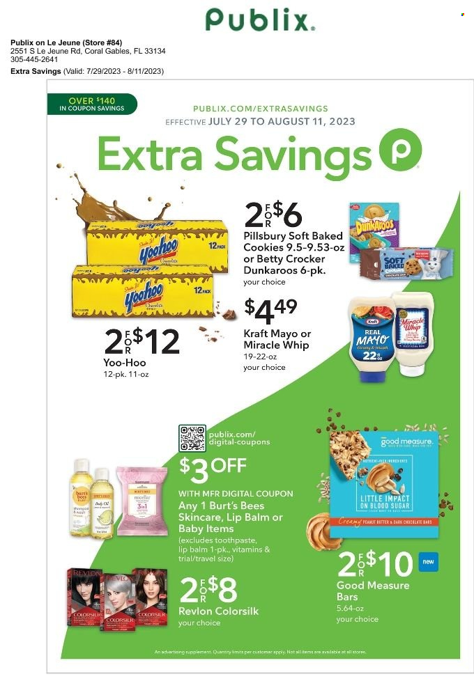Publix ad - 07/29/2023 - 08/11/2023. Page 1