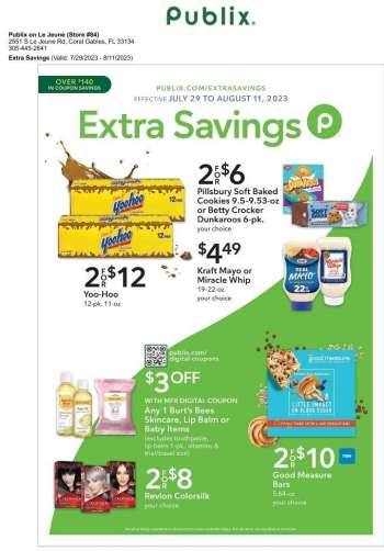 Publix Flyer - 07/29/2023 - 08/11/2023.