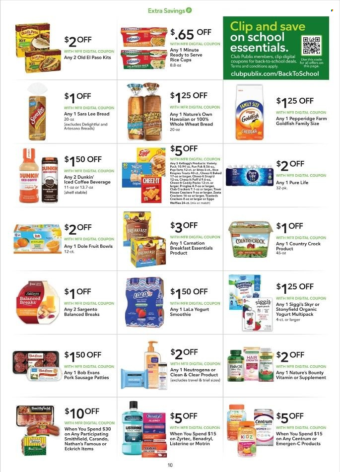 Publix ad - 07/29/2023 - 08/11/2023. Page 10