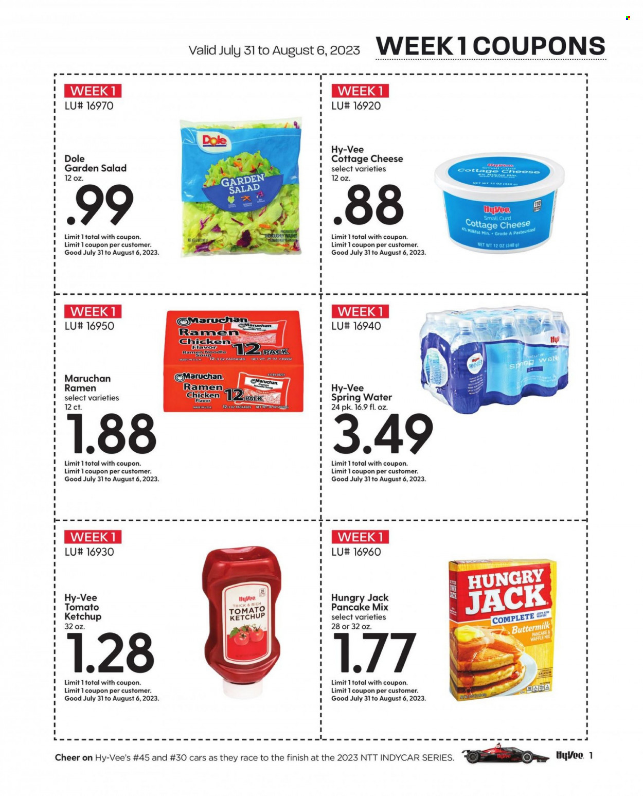 Hy-Vee ad - 08/01/2023 - 08/31/2023. Page 3