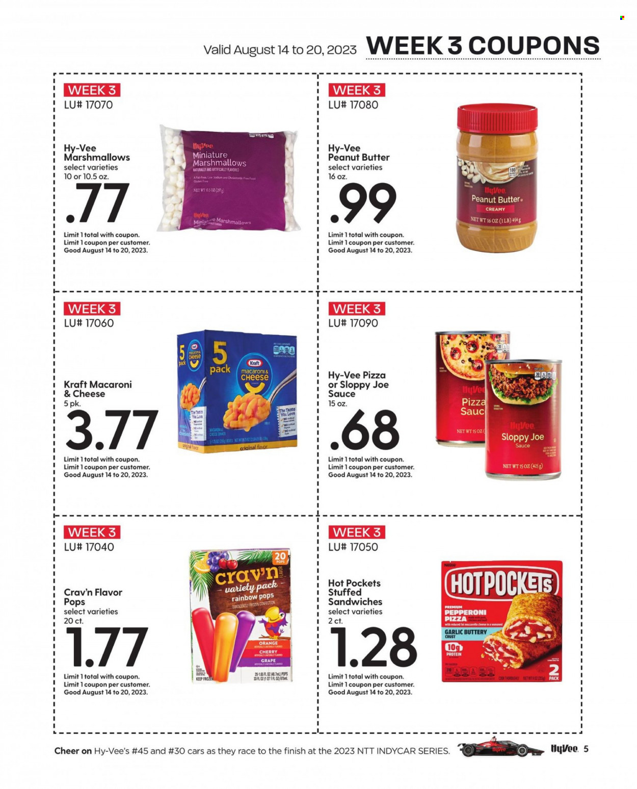 Hy-Vee ad - 08/01/2023 - 08/31/2023. Page 7