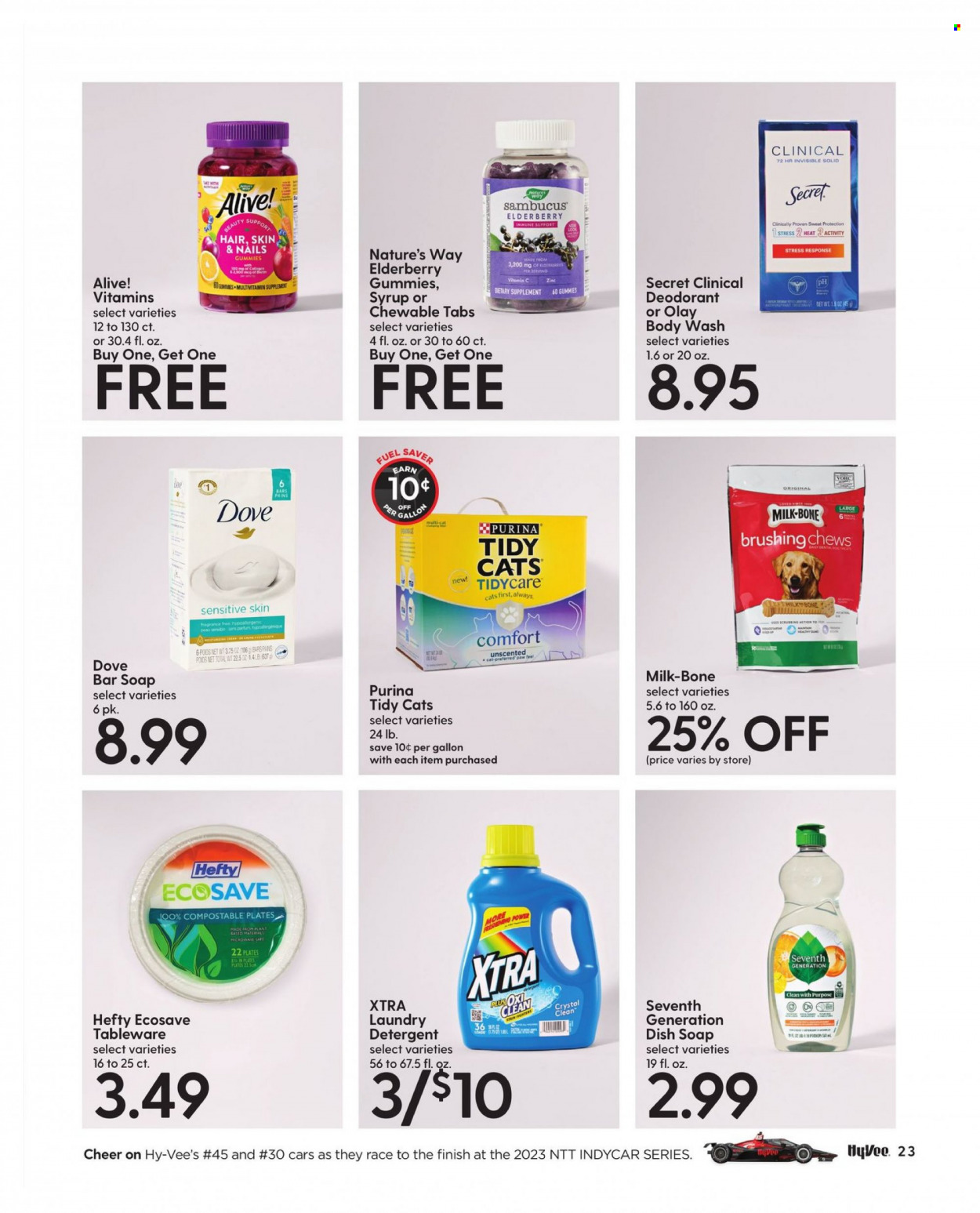 Hy-Vee ad - 08/01/2023 - 08/31/2023. Page 25
