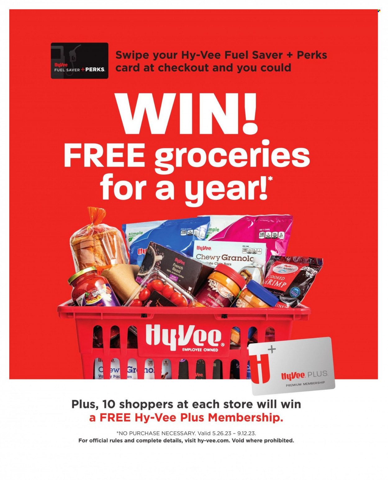 Hy-Vee ad - 08/01/2023 - 08/31/2023. Page 28