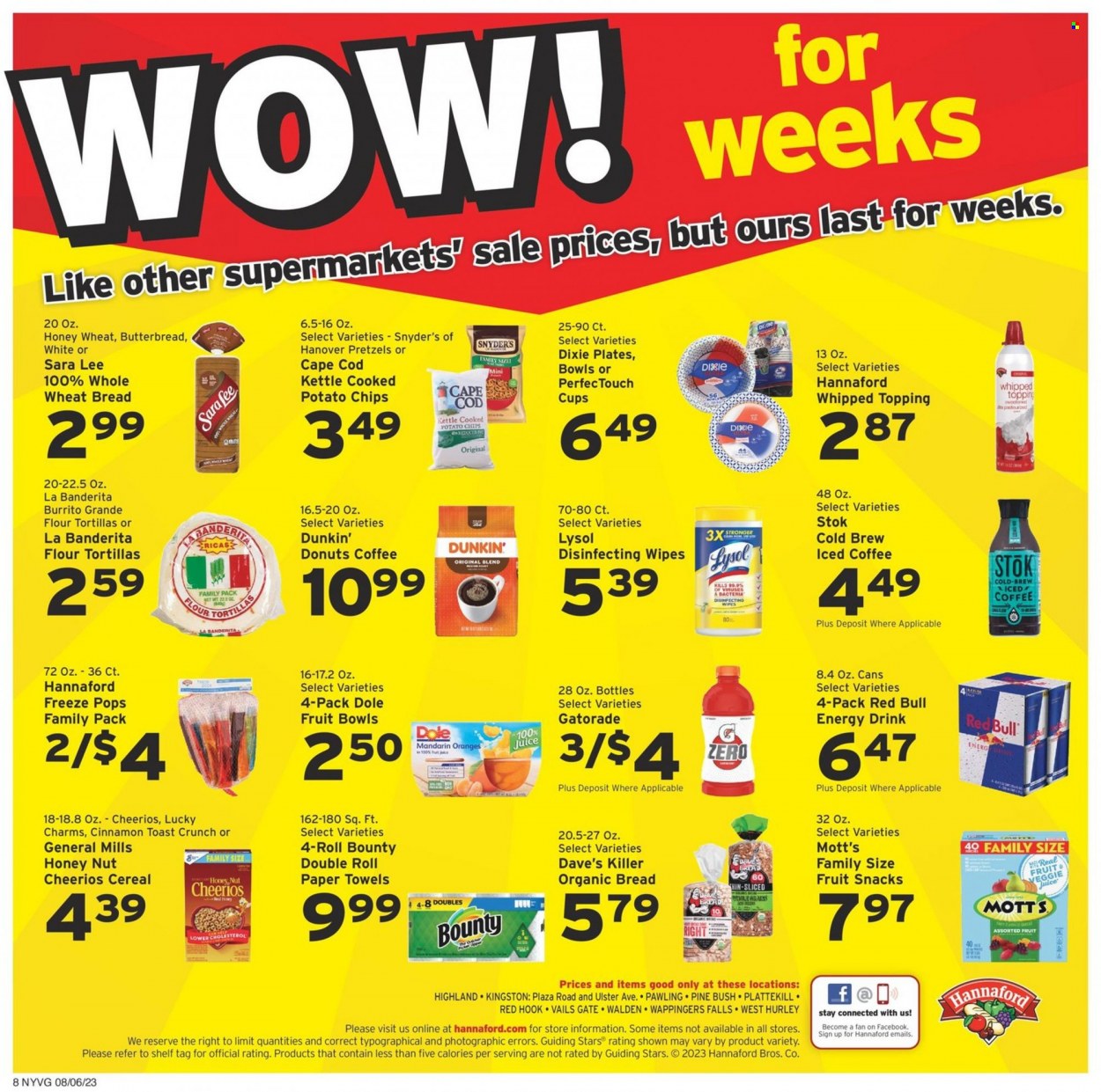 Hannaford ad - 08/06/2023 - 08/12/2023. Page 8