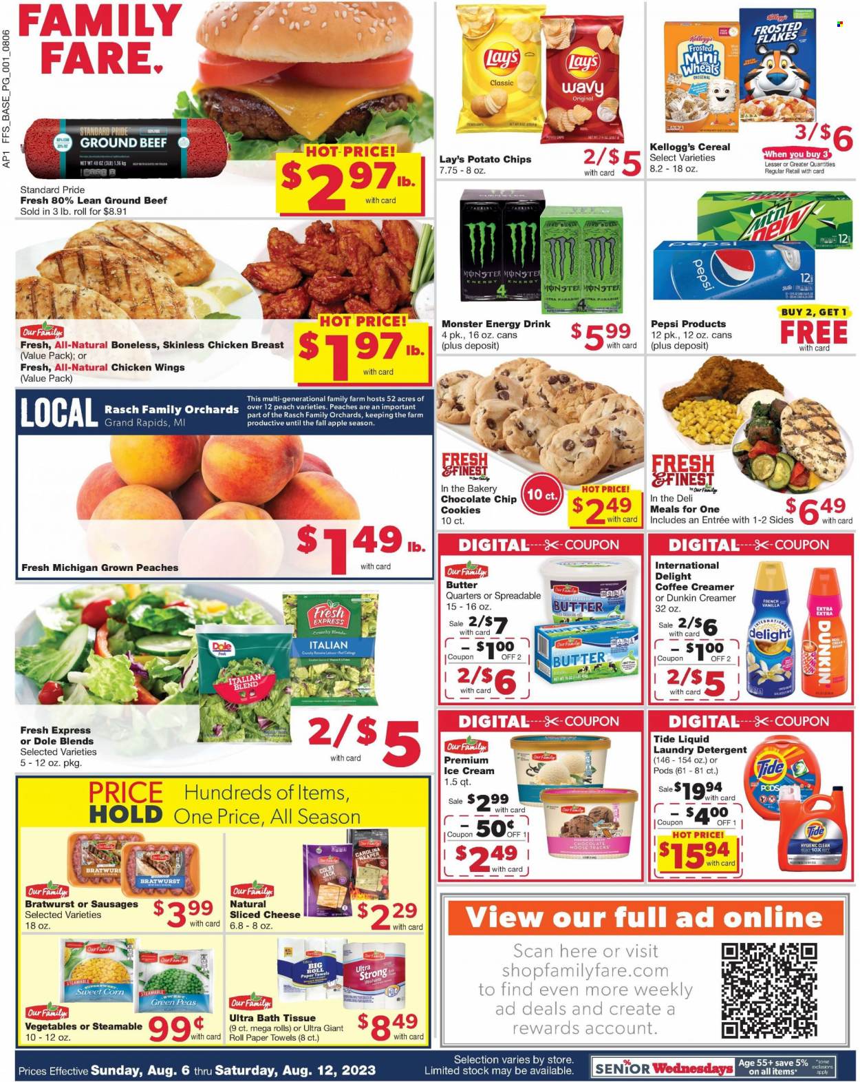 Family Fare ad - 08/06/2023 - 08/12/2023. Page 1