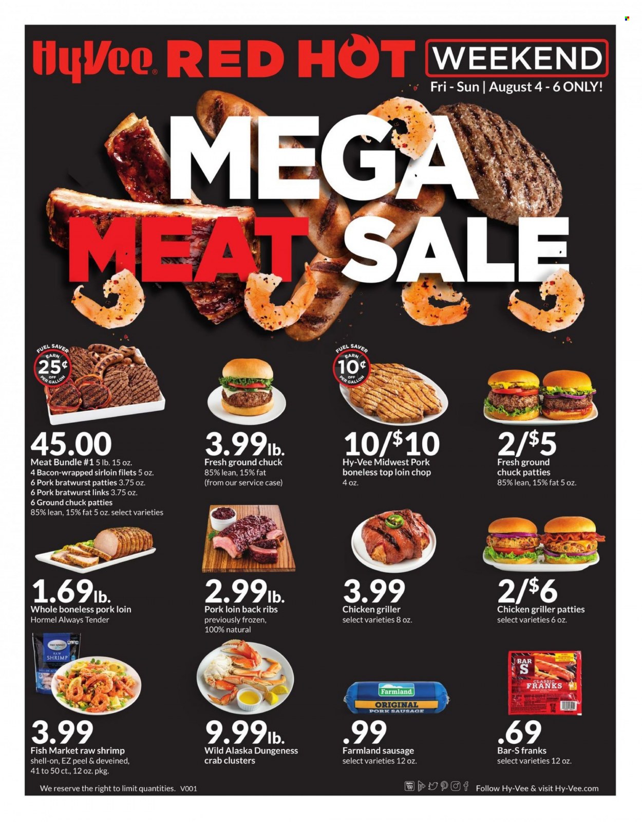 Hy-Vee ad - 08/04/2023 - 08/06/2023. Page 1