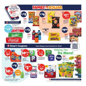 Family Dollar Flyer - 08/06/2023 - 08/12/2023.