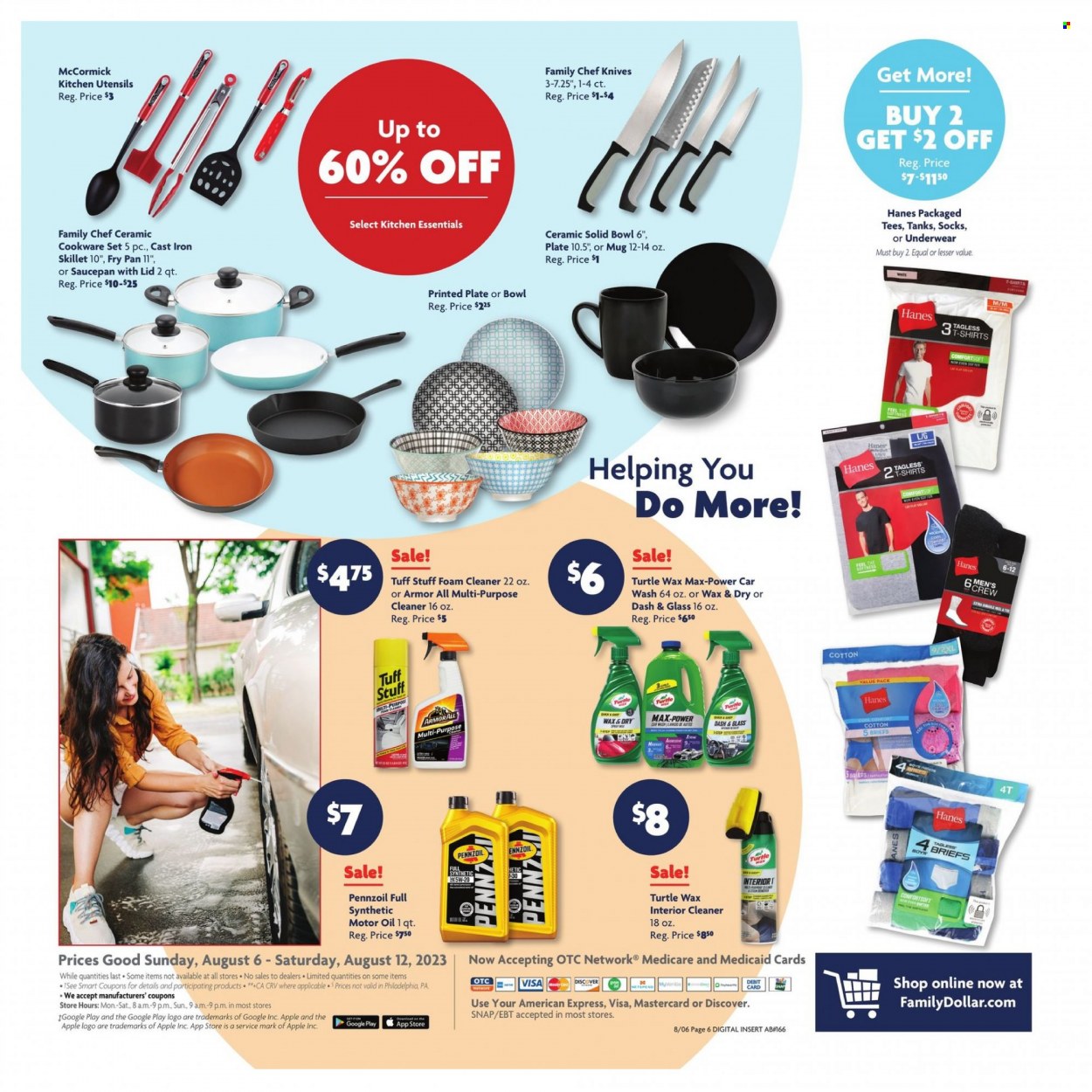 Family Dollar ad - 08/06/2023 - 08/12/2023. Page 10