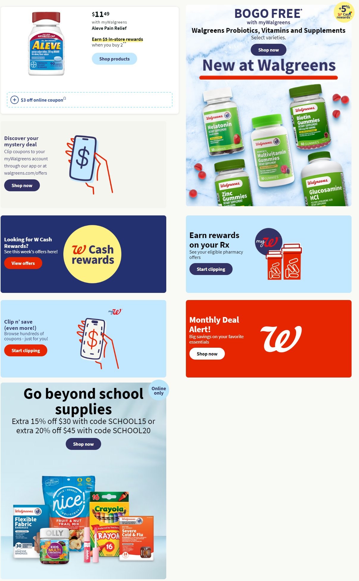 Walgreens ad - 08/06/2023 - 08/12/2023. Page 3