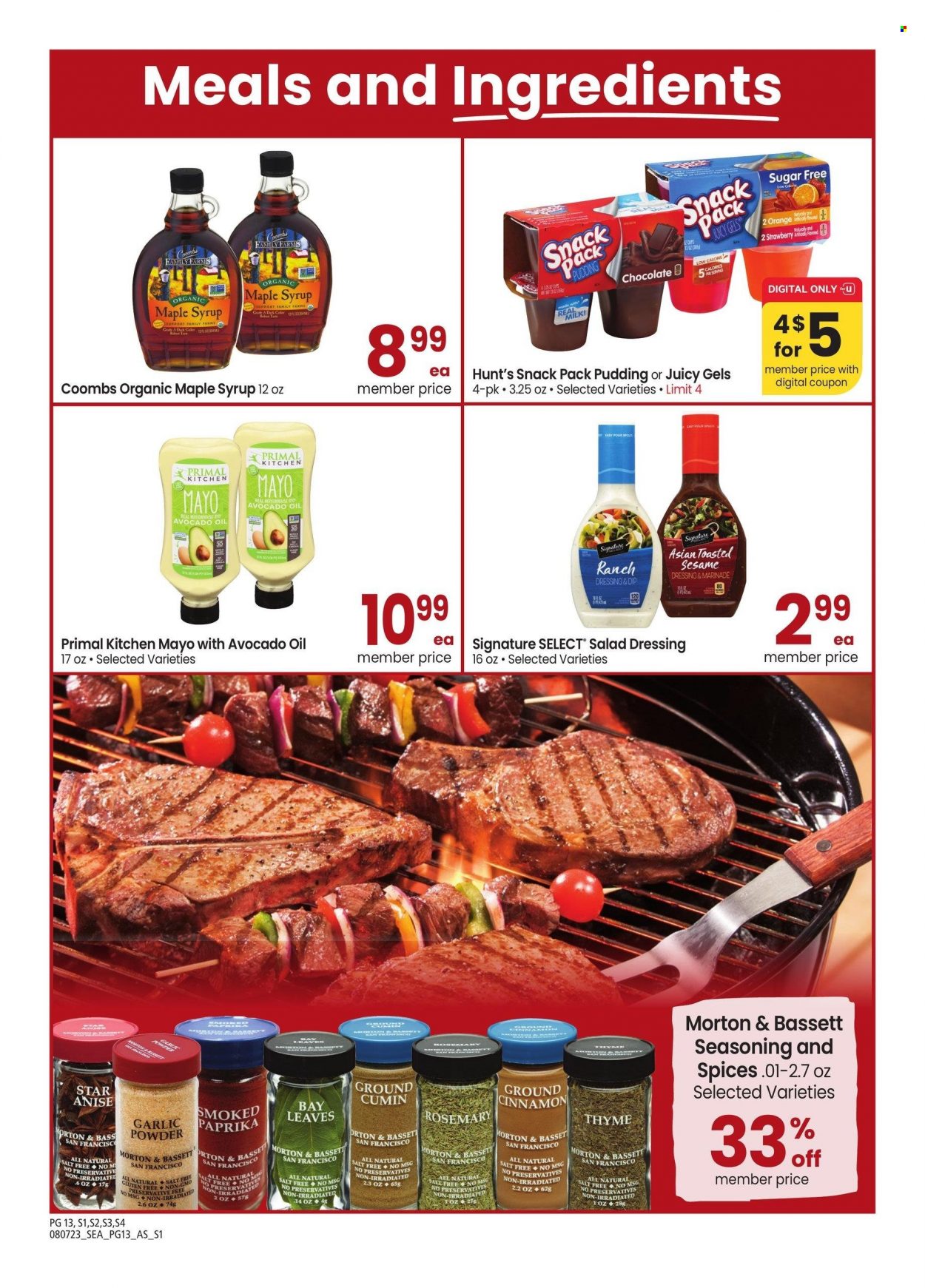 Safeway ad - 08/07/2023 - 09/17/2023. Page 13