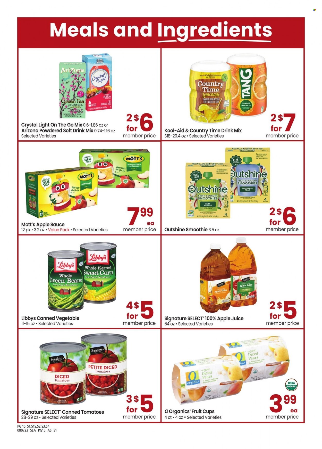 Safeway ad - 08/07/2023 - 09/17/2023. Page 15