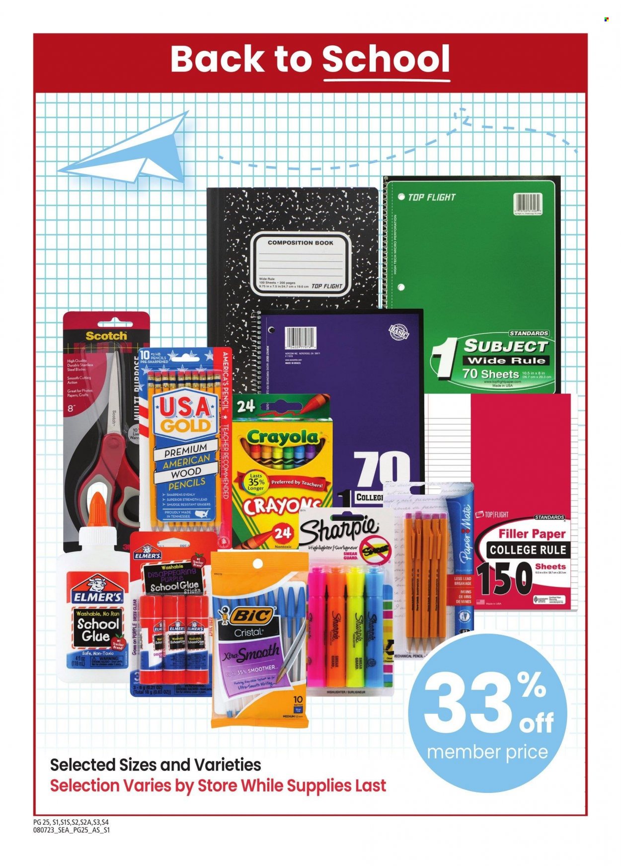 Safeway ad - 08/07/2023 - 09/17/2023. Page 25
