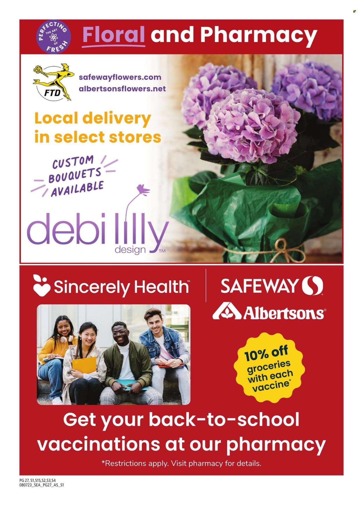Safeway ad - 08/07/2023 - 09/17/2023. Page 27