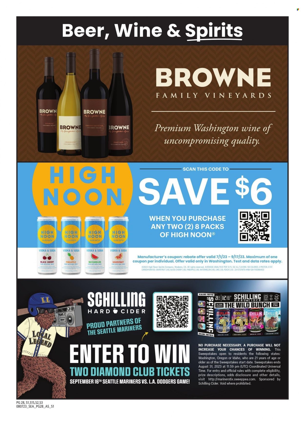 Safeway ad - 08/07/2023 - 09/17/2023. Page 28