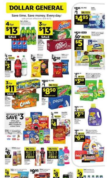 Dollar General Flyer - 08/06/2023 - 08/12/2023.