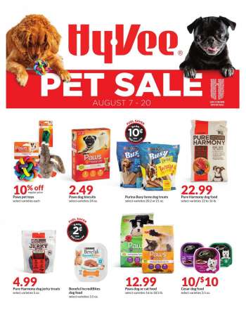 Hy-Vee Flyer - 08/07/2023 - 08/20/2023.