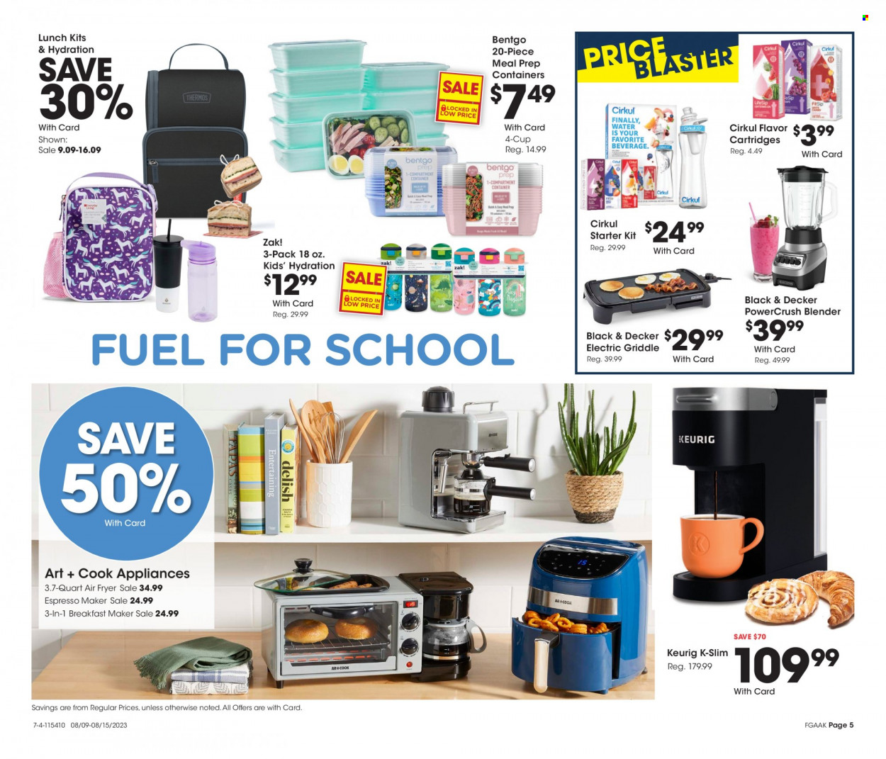 Fred Meyer ad - 08/09/2023 - 08/15/2023. Page 5