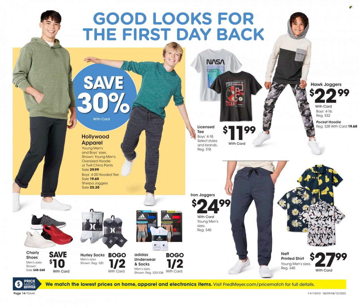 Fred Meyer ad - 08/09/2023 - 08/15/2023. Page 14