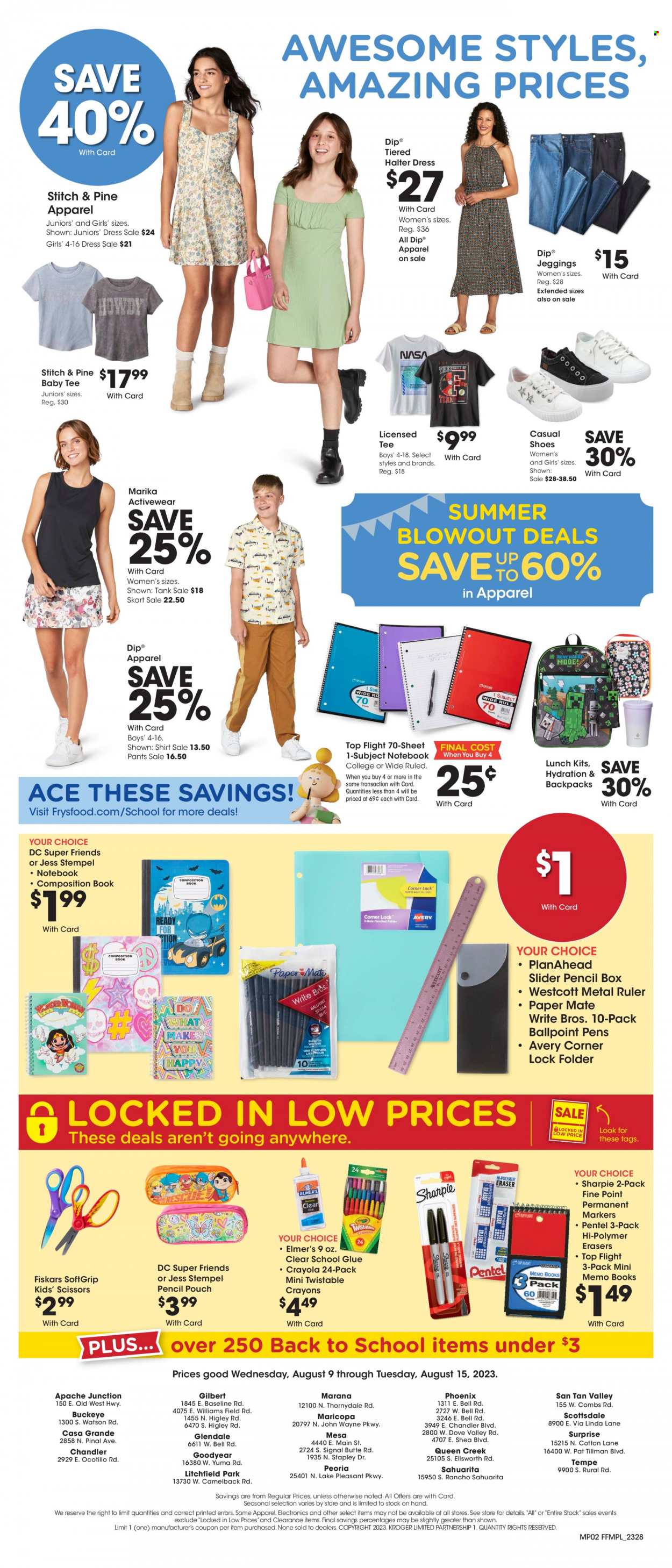 Fry’s ad - 08/09/2023 - 08/15/2023. Page 2