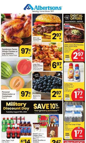 Albertsons Flyer - August 09, 2023 - August 15, 2023.