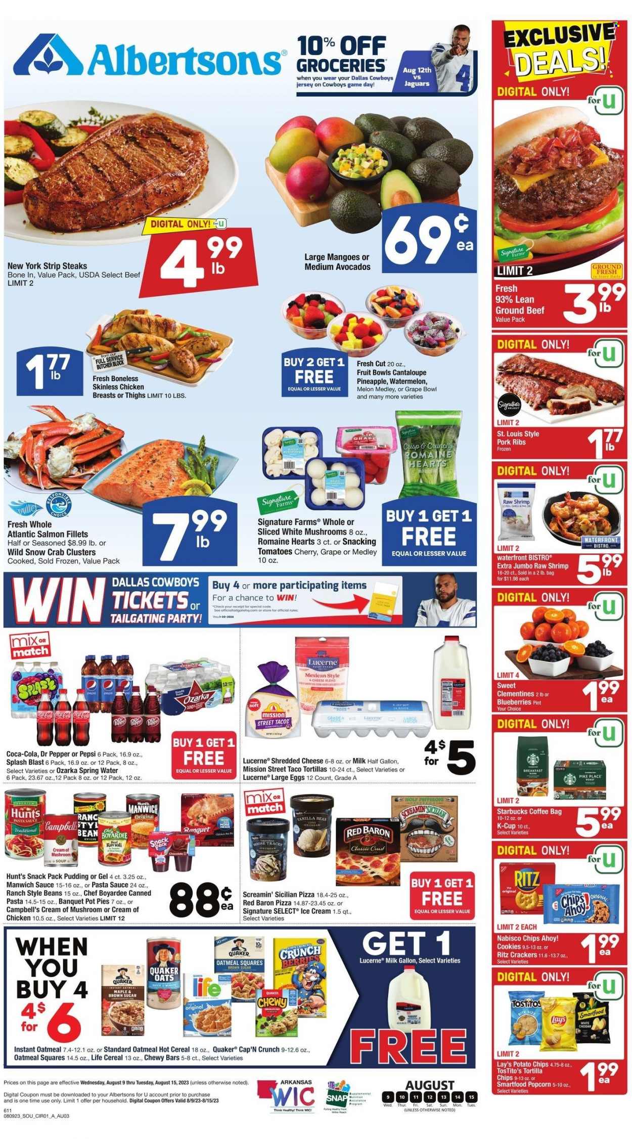 Albertsons ad - 08/09/2023 - 08/15/2023. Page 1