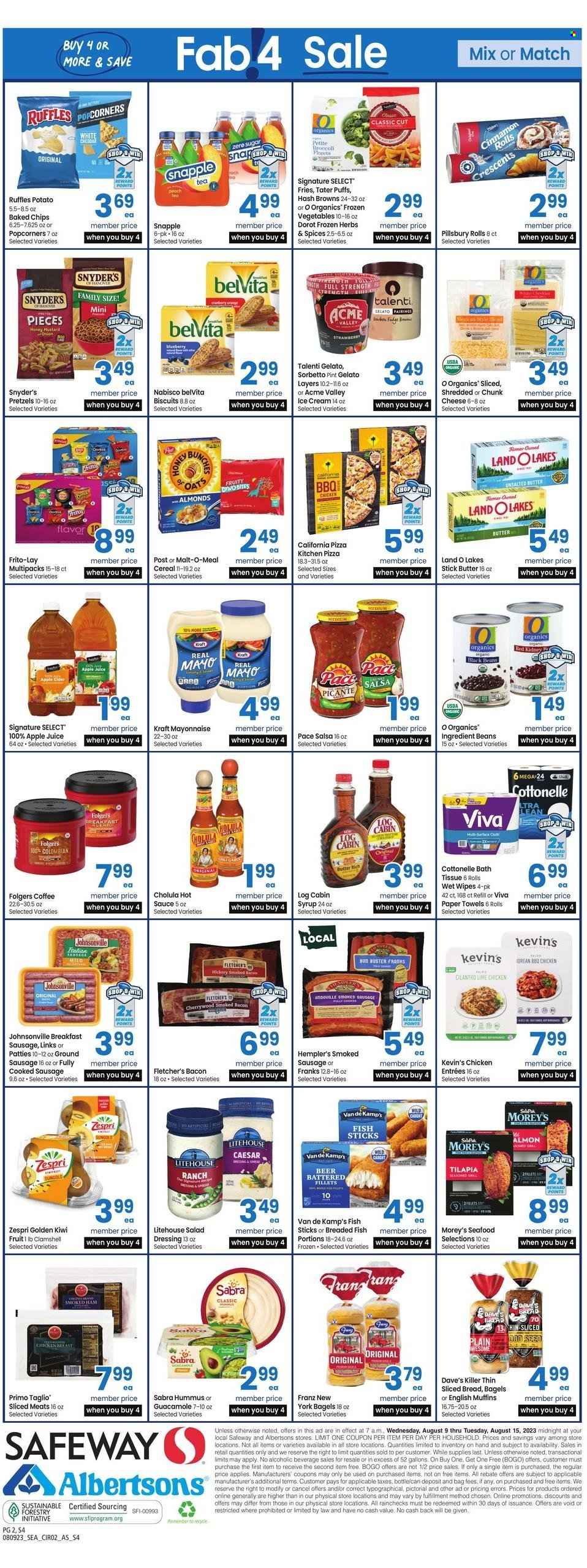 Albertsons ad - 08/09/2023 - 08/15/2023. Page 4