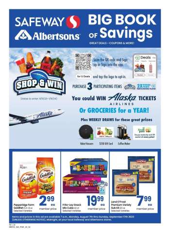 Albertsons Flyer - 08/07/2023 - 09/17/2023.
