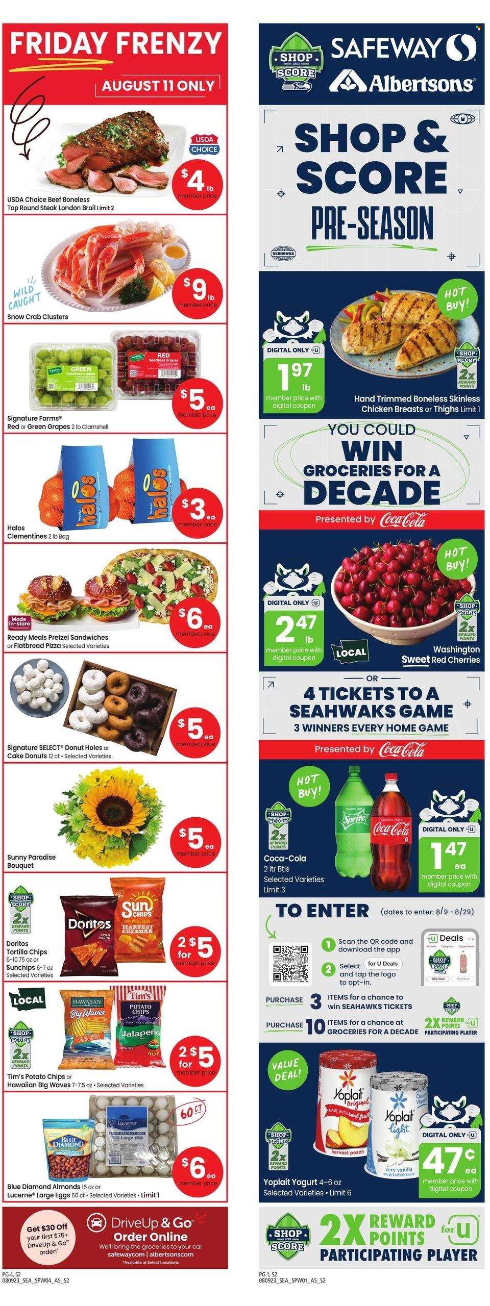 Albertsons ad - 08/09/2023 - 08/15/2023. Page 1