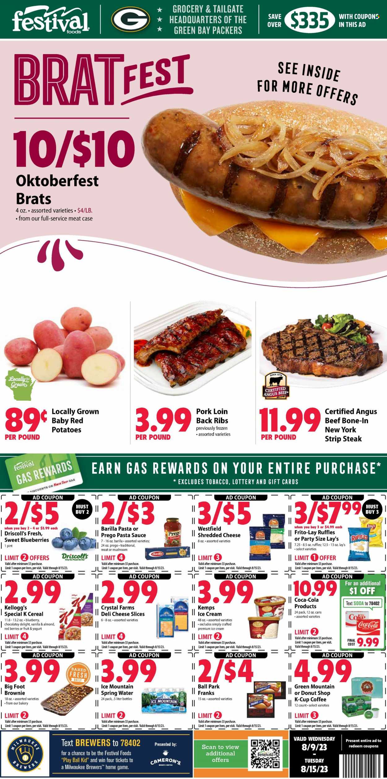 Festival Foods ad - 08/09/2023 - 08/15/2023. Page 1