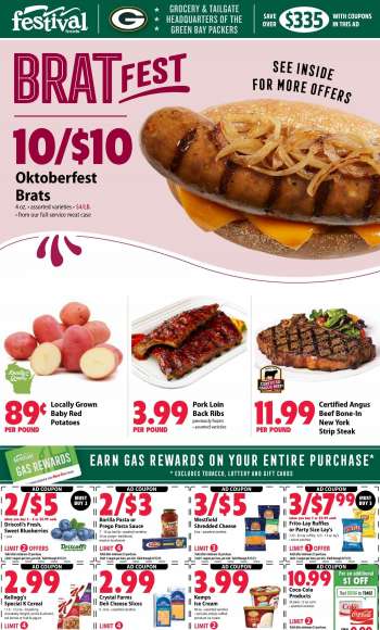 Festival Foods Flyer - 08/09/2023 - 08/15/2023.