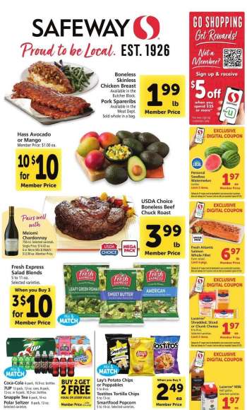 Safeway Flyer - 08/09/2023 - 08/15/2023.