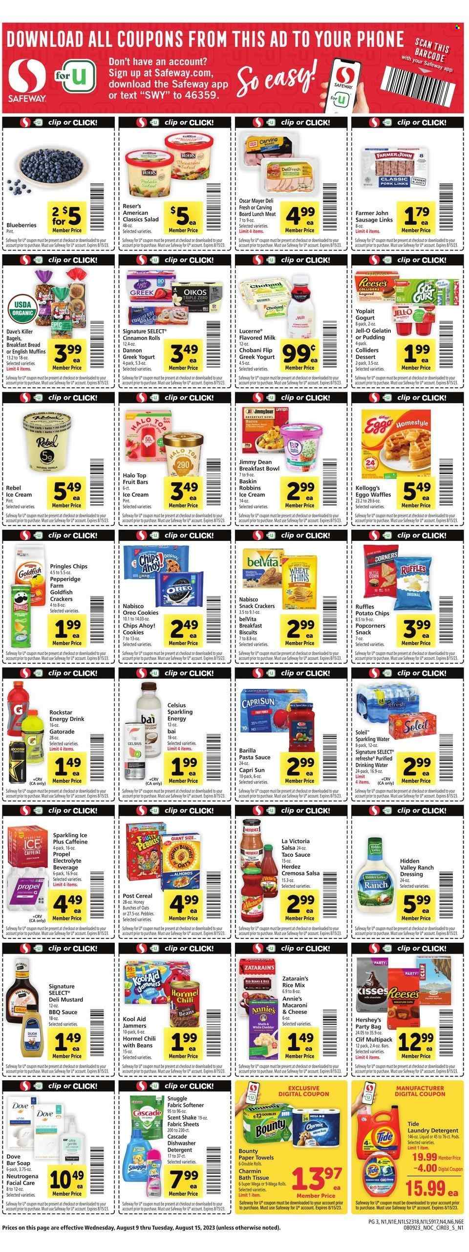 Safeway ad - 08/09/2023 - 08/15/2023. Page 3