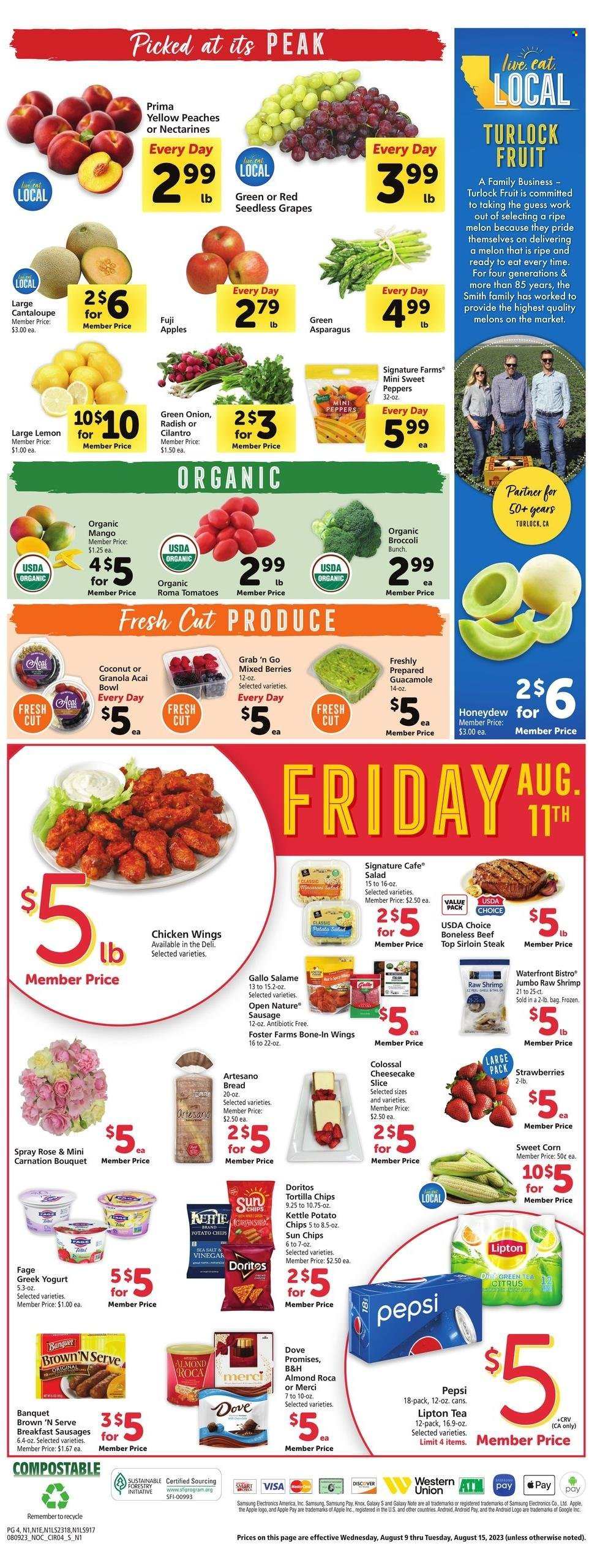 Safeway ad - 08/09/2023 - 08/15/2023. Page 4