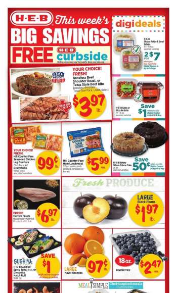 H-E-B Flyer - 08/09/2023 - 08/15/2023.