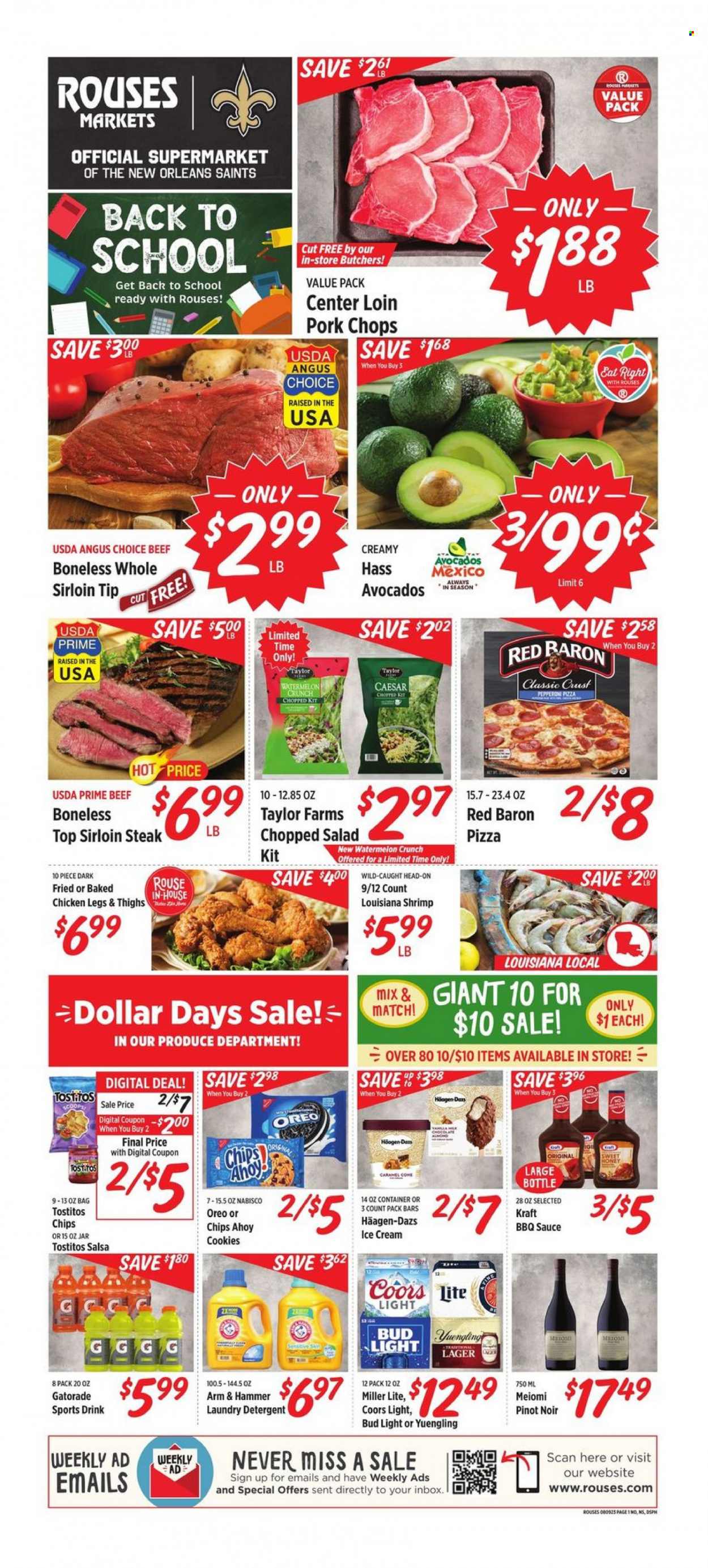 Rouses Markets ad - 08/09/2023 - 08/16/2023. Page 1
