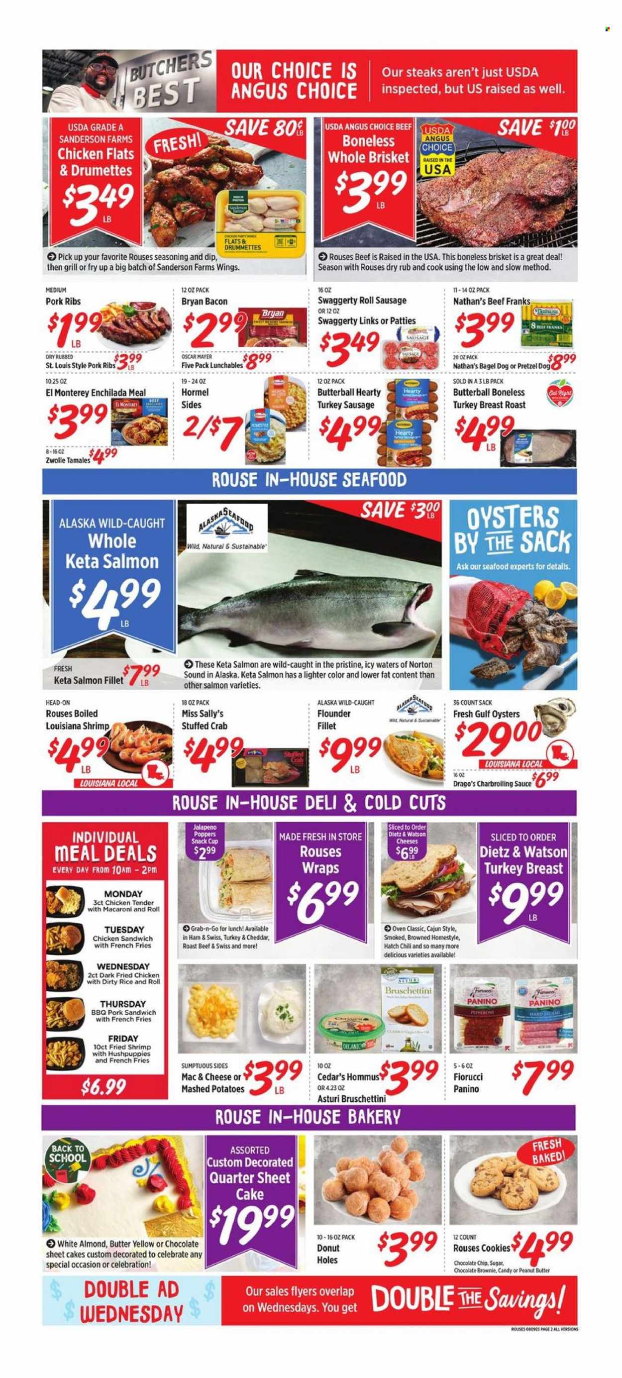 Rouses Markets ad - 08/09/2023 - 08/16/2023. Page 2