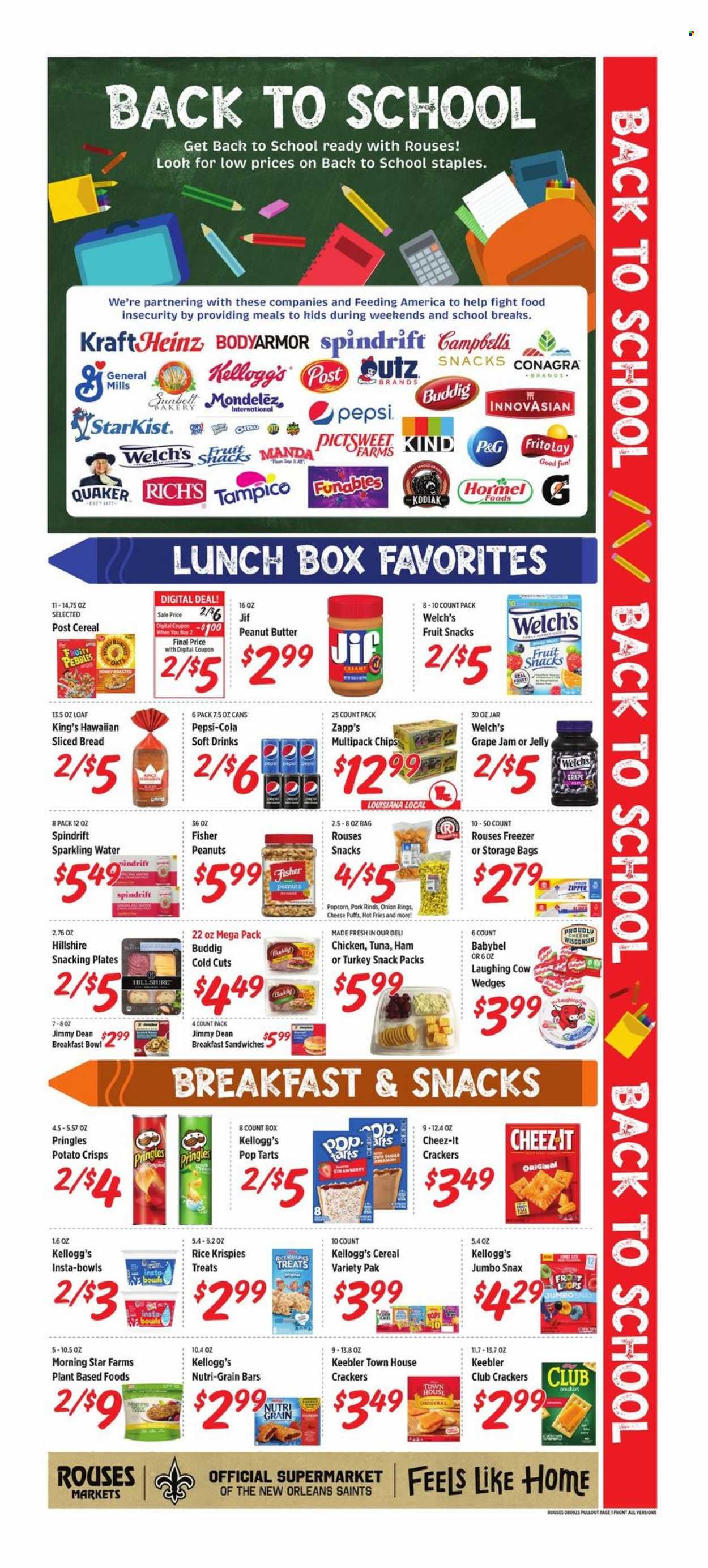 Rouses Markets ad - 08/09/2023 - 08/16/2023. Page 3