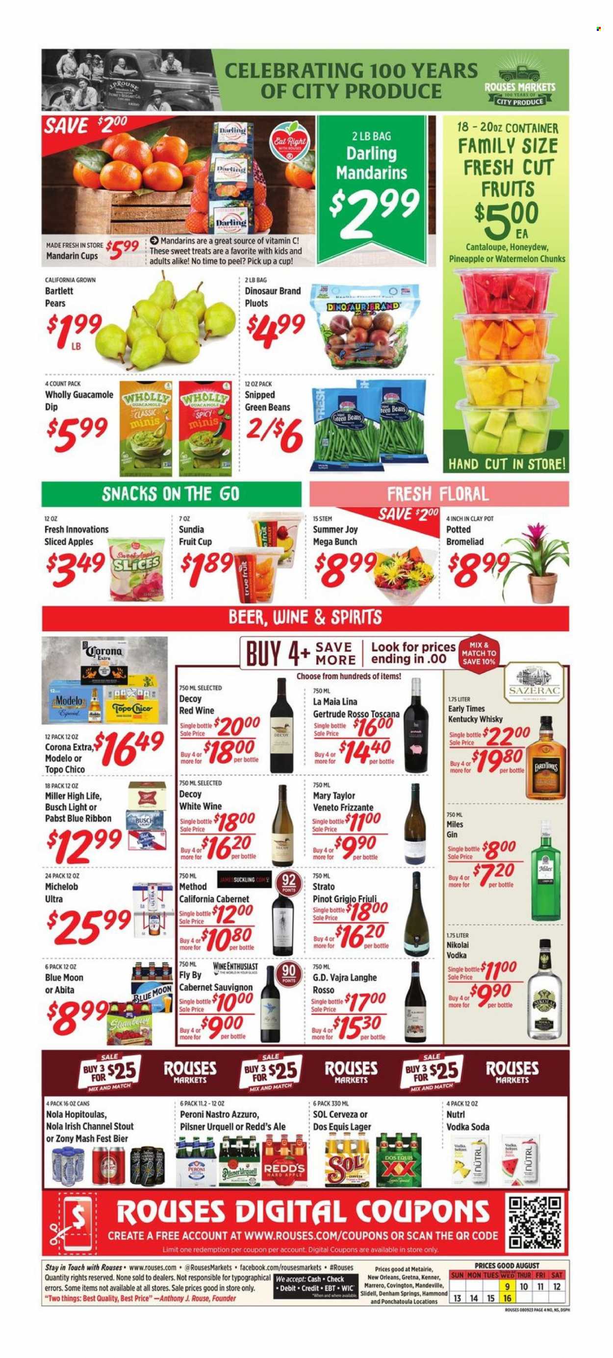 Rouses Markets ad - 08/09/2023 - 08/16/2023. Page 6