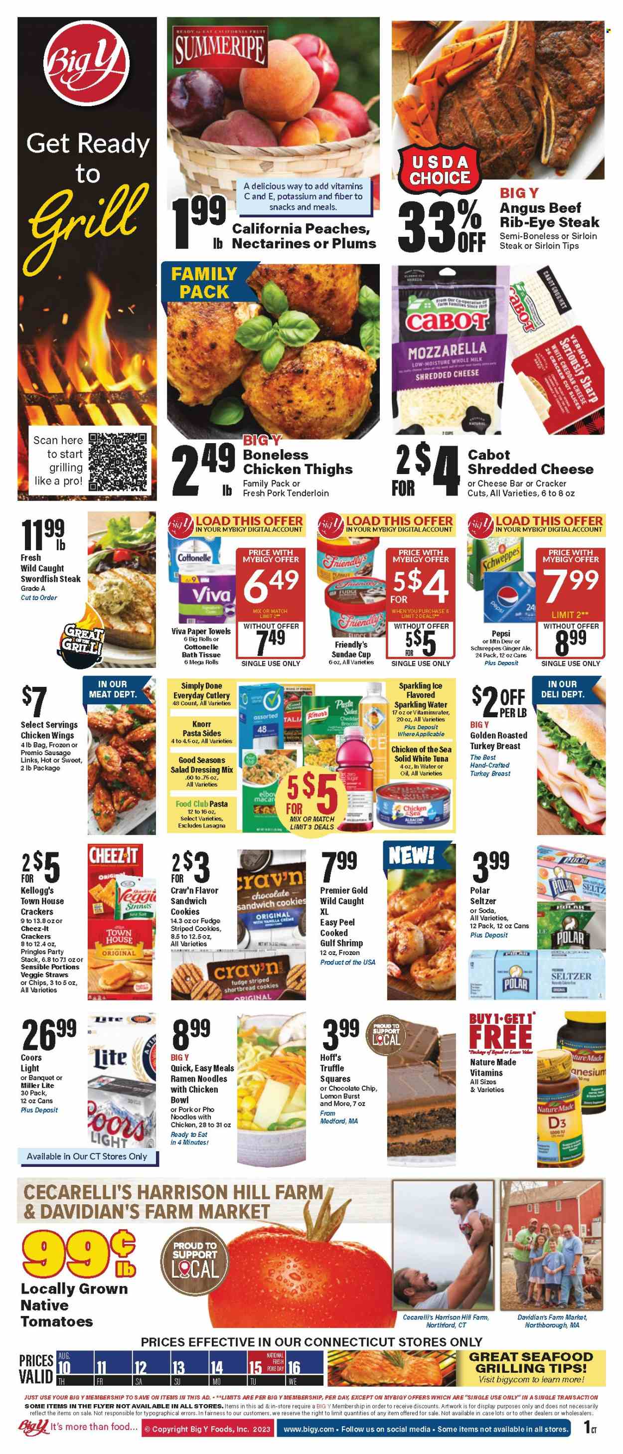 Big Y ad - 08/10/2023 - 08/16/2023. Page 1