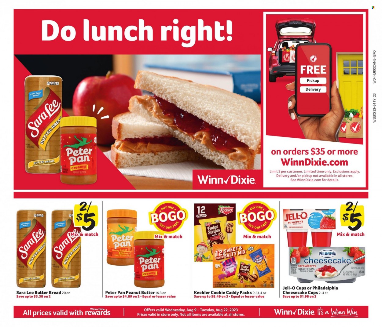 Winn Dixie ad - 08/09/2023 - 08/22/2023. Page 1