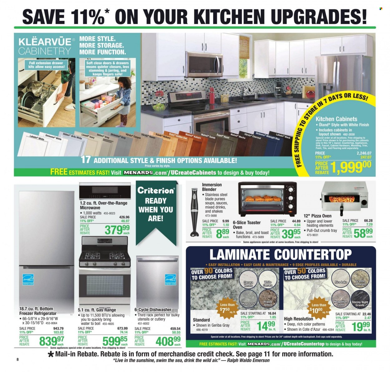 Menards ad - 08/09/2023 - 08/20/2023. Page 15