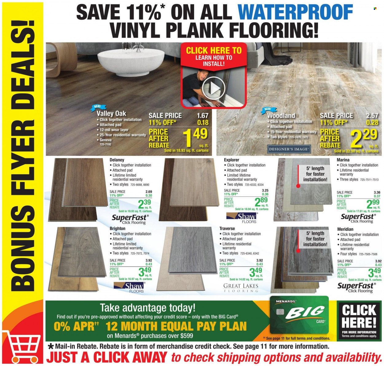 Menards ad - 08/09/2023 - 08/20/2023. Page 19
