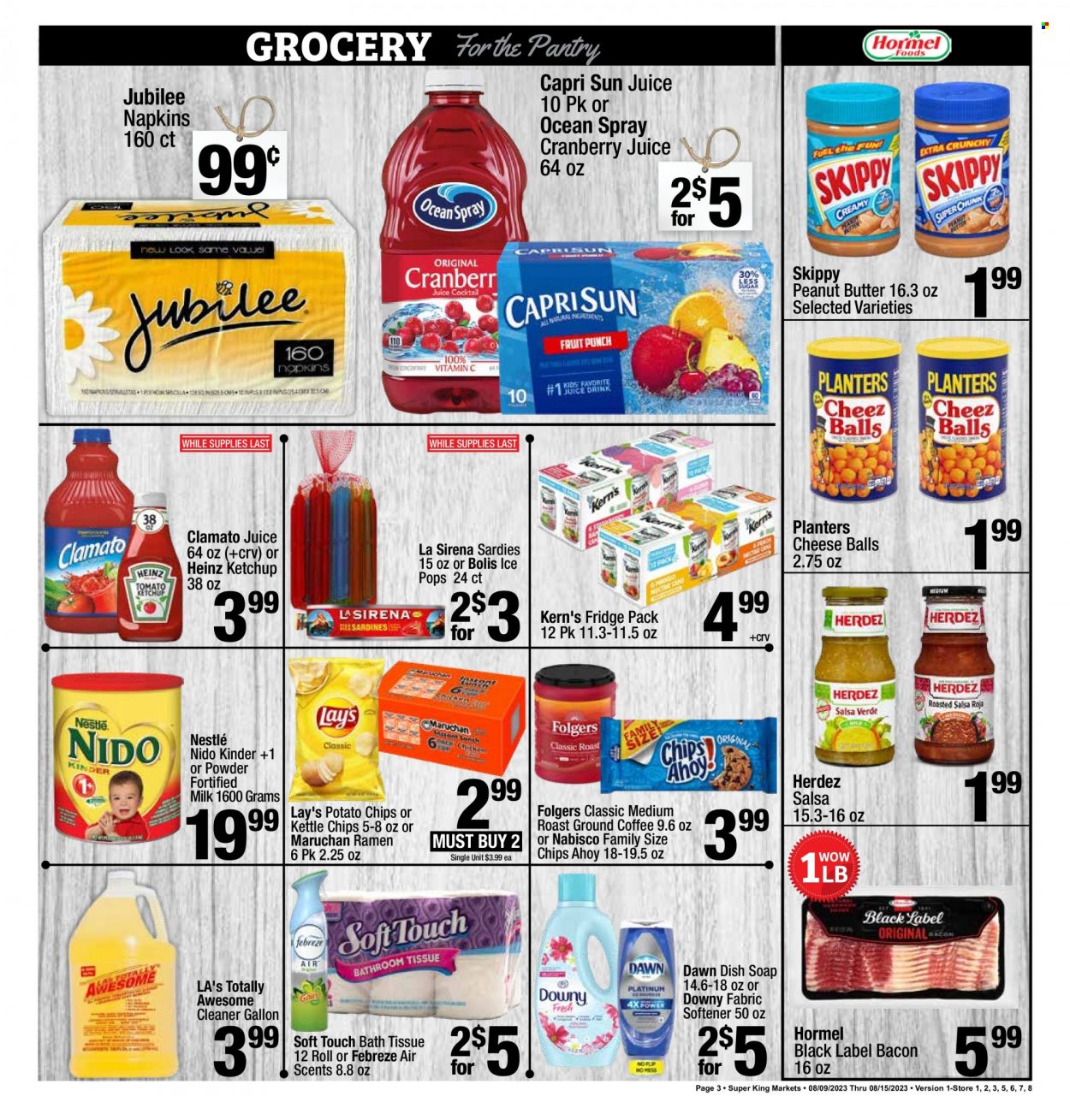 Super King Markets ad - 08/09/2023 - 08/15/2023. Page 3